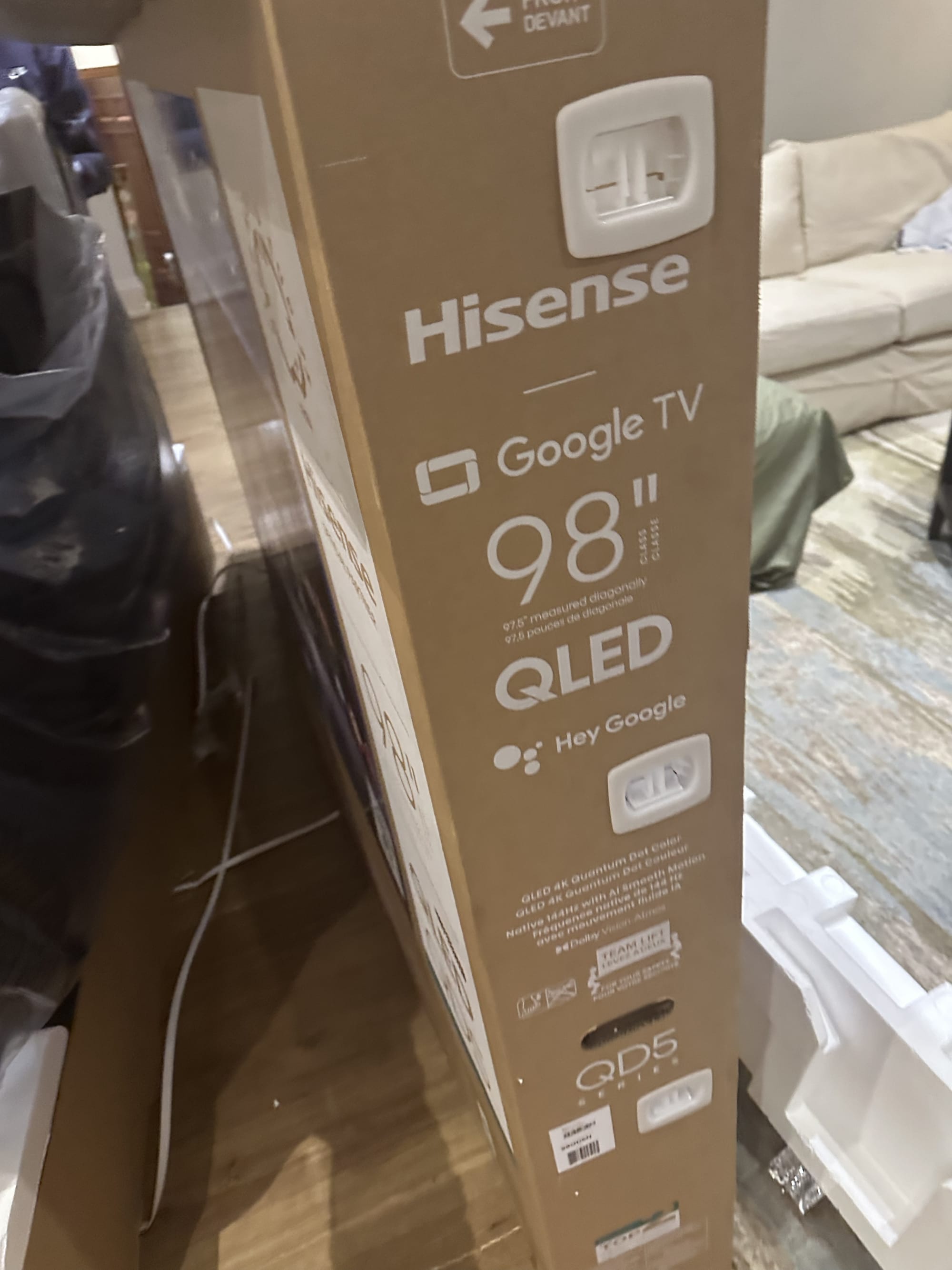 Hisense 98QD5N Review: The $1,698 98-Inch TV Deal That's Rewriting the Large Screen Market. UPDATED: Hands-On Photos and Video